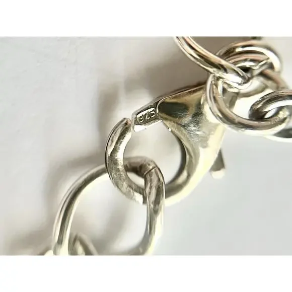 1960s 925 Sterling St. Thomas Aquinas Catholic School Dallas TX 4-Charm Bracelet - Picture 12 of 12